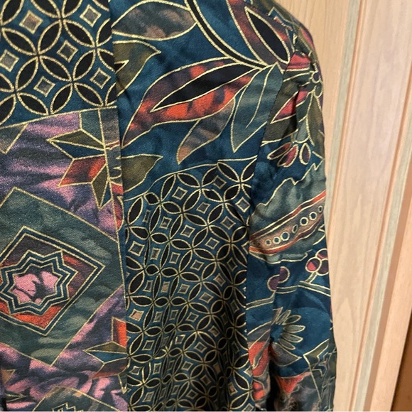 Sears Multicolor Patterned Jacket - Picture 4 of 5